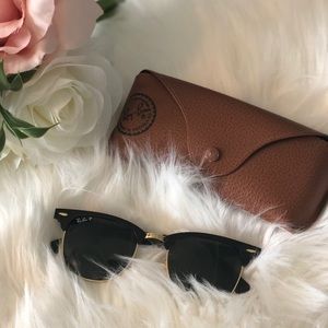 Authentic Metal frame Polarized Ray Bans